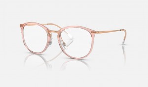 Ray Ban RB7140 Optics Women's Eyeglasses Pink | 87165-HRGA