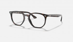 Ray Ban RB7151 Hexagonal Optics Women's Eyeglasses Black | 40821-DUYK