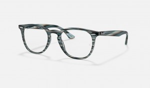 Ray Ban RB7159 Optics Men's Eyeglasses Blue | 14963-RKTB