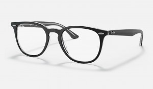 Ray Ban RB7159 Optics Men's Eyeglasses Black | 35942-WEBS