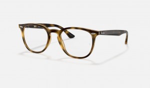 Ray Ban RB7159 Optics Men's Eyeglasses Gold | 52879-ATOC