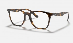 Ray Ban RB7177 Optics Men's Eyeglasses Black | 30692-FDEJ