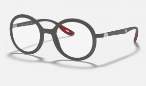 Ray Ban RB7180m Scuderia Ferrari Collection Women's Eyeglasses Grey | 87416-XZAJ