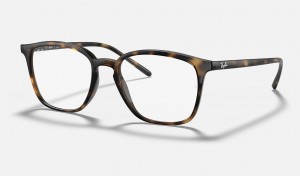 Ray Ban RB7185 Women's Eyeglasses Black | 40217-OQCK