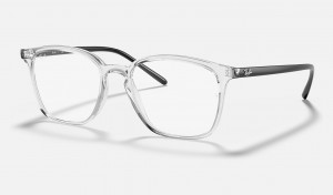 Ray Ban RB7185 Women's Eyeglasses Silver | 93807-YIWF