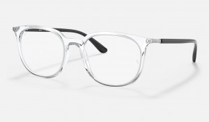 Ray Ban RB7190 Optics Men's Eyeglasses Silver | 09162-YTQF