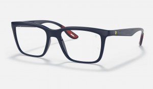 Ray Ban RB7192m Scuderia Ferrari Collection Women's Eyeglasses Blue | 91560-ZVAF