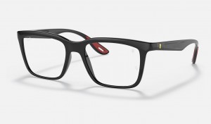 Ray Ban RB7192m Scuderia Ferrari Collection Women's Eyeglasses Black | 38527-WTPI