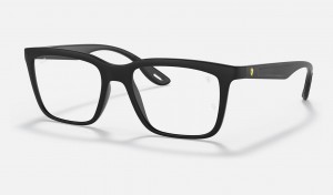 Ray Ban RB7192m Scuderia Ferrari Collection Men's Eyeglasses Black | 30147-DYCB