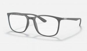 Ray Ban RB7199 Optics Men's Eyeglasses Grey | 90564-OPZH