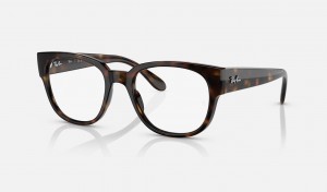 Ray Ban RB7210 Optics Men's Eyeglasses Black | 89570-HXWA