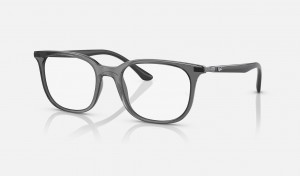 Ray Ban RB7211 Optics Men's Eyeglasses Grey | 78325-RGZX