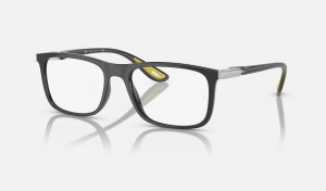 Ray Ban RB7222m Optics Scuderia Ferrari Collection Men's Eyeglasses Grey | 48279-OSJL