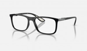 Ray Ban RB7222m Optics Scuderia Ferrari Collection Men's Eyeglasses Black | 75631-TEZA