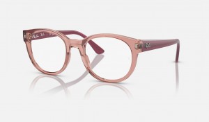 Ray Ban RB7227 Optics Women's Eyeglasses Pink | 75628-IDTJ