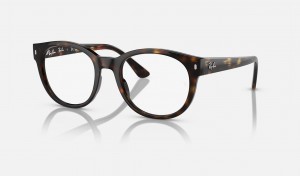 Ray Ban RB7227 Optics Women's Eyeglasses Black | 12685-TXDN