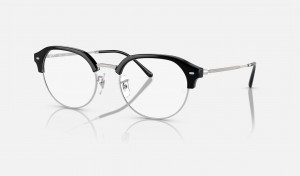 Ray Ban RB7229 Optics Women's Eyeglasses Silver | 67325-ZCRV