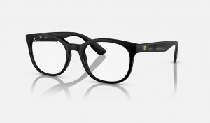 Ray Ban RB7231m Optics Scuderia Ferrari Collection Men's Eyeglasses Black | 83651-QCSN