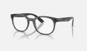 Ray Ban RB7231m Optics Scuderia Ferrari Collection Men's Eyeglasses Grey | 53479-OKTR