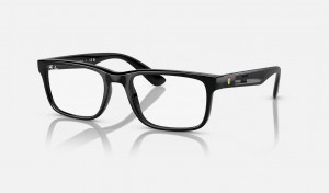 Ray Ban RB7232m Optics Scuderia Ferrari Collection Men's Eyeglasses Black | 24309-LXKC