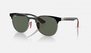 Ray Ban RB8327m Scuderia Ferrari Collection Men's Sunglasses Green | 09586-USCZ