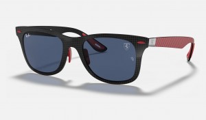 Ray Ban RB8395m Scuderia Ferrari Collection Women's Sunglasses Blue | 56081-LHGJ