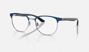 Ray Ban RB8422 Optics Men's Eyeglasses Blue | 01927-ETPU