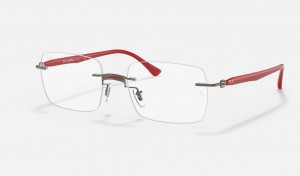 Ray Ban RB8767 Optics Women's Eyeglasses Red | 79406-GIFA