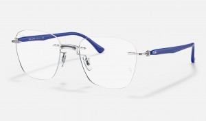 Ray Ban RB8769 Optics Men's Eyeglasses Blue | 97014-FZMJ