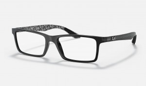 Ray Ban RB8901 Optics Men's Eyeglasses Black | 91046-JBFN