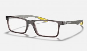 Ray Ban RB8901m Scuderia Ferrari Collection Men's Eyeglasses Grey | 38720-DEAK