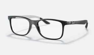 Ray Ban RB8903 Optics Men's Eyeglasses Black | 79430-ASLP