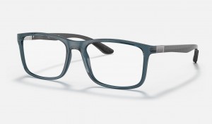 Ray Ban RB8908 Optics Men's Eyeglasses Blue | 26580-GMIZ