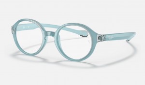 Ray Ban RB9075 Optics Kids' Eyeglasses Blue | 23914-HGAF