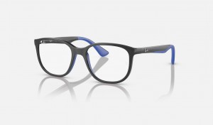 Ray Ban RB9078v Optics Bio-based Kids' Eyeglasses Blue | 56208-TYOL