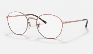 Ray Ban Rob Optics Men's Eyeglasses Copper | 89265-DAFM