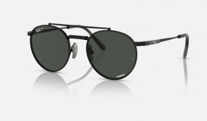 Ray Ban Round Ii Titanium Women's Sunglasses Grey | 08925-GWLC