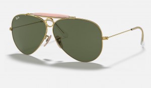 Ray Ban Shooter Men's Sunglasses Green | 61753-TQRU