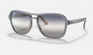 Ray Ban State Side Bi-gradient Women's Sunglasses Grey | 02856-TPOJ