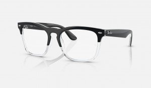 Ray Ban Steve Optics Men's Eyeglasses Black | 62035-GJKB