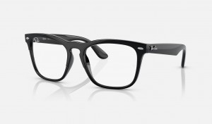 Ray Ban Steve Optics Women's Eyeglasses Black | 04256-BTNL