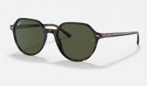 Ray Ban Thalia Men's Sunglasses Green | 92174-OBSX