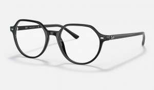 Ray Ban Thalia Optics Men's Eyeglasses Black | 74908-FARW