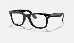 Ray Ban Wayfarer Ease Optics Men's Eyeglasses Black | 23170-CVBF