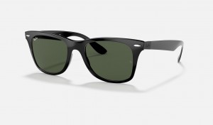 Ray Ban Wayfarer Liteforce Men's Sunglasses Green | 18762-CETQ