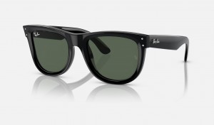 Ray Ban Wayfarer Reverse Men's Sunglasses Green | 93485-XWEU