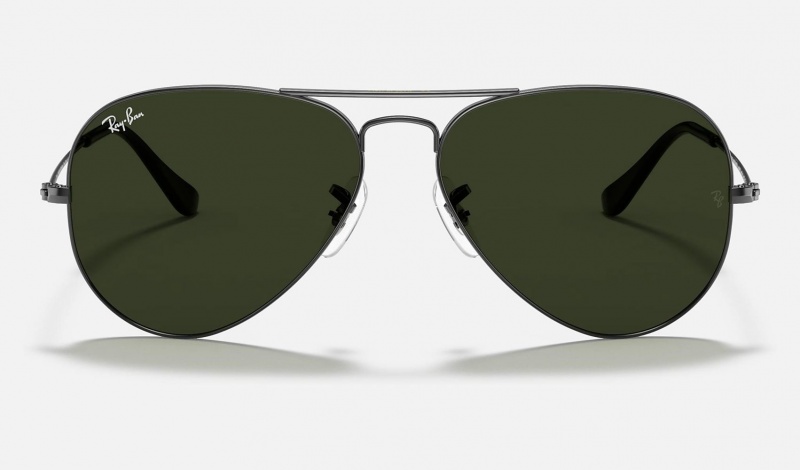 Ray Ban Aviator Classic Men's Sunglasses Green | 76140-WYTN