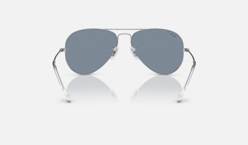 Ray Ban Aviator Classic Men's Sunglasses Blue | 72406-SFUY