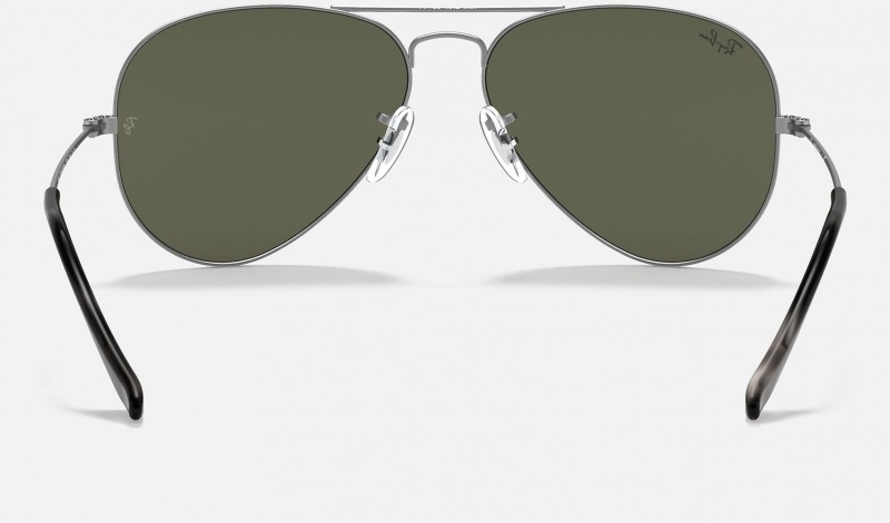 Ray Ban Aviator Classic Men's Sunglasses Green | 18256-DOYP