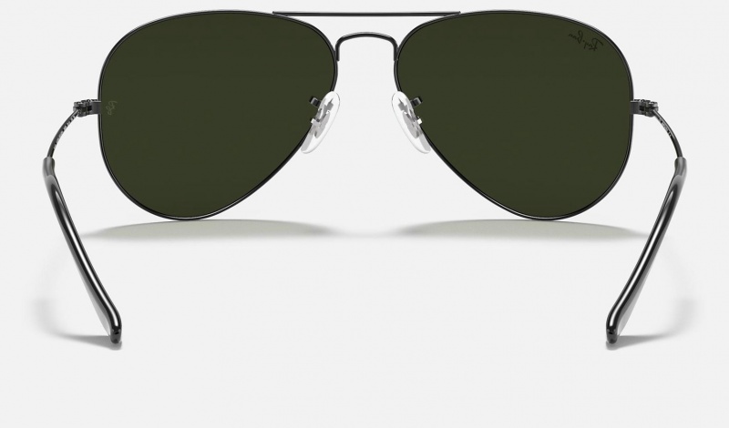 Ray Ban Aviator Classic Women's Sunglasses Green | 45276-JZEY